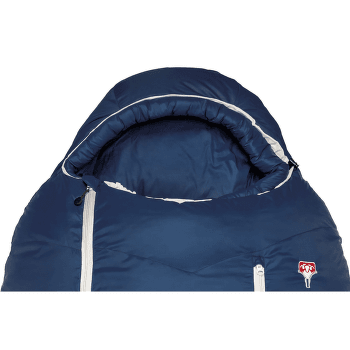 Sac de dormit Grüezi bag Biopod DownWool Ice Night Blue