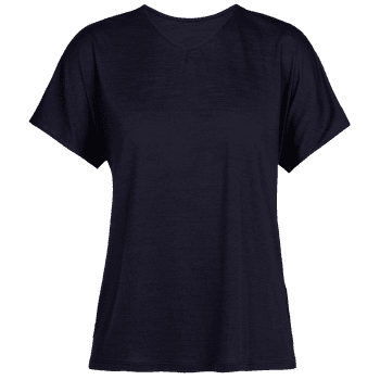 Tricou cu mânecă scurtă Icebreaker Drayden Reversible SS Top Midnight Navy