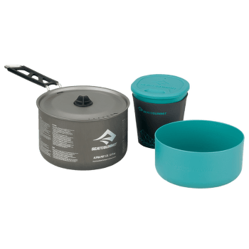 Oală Sea to Summit AlphaSet 1.1 Pacific Blue/Grey