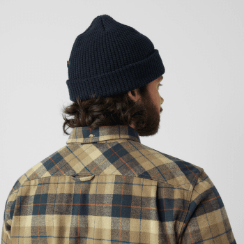 Cămașă cu mânecă lungă Fjällräven Singi Heavy Flannel Shirt Men Dark Navy-Buckwheat Brown