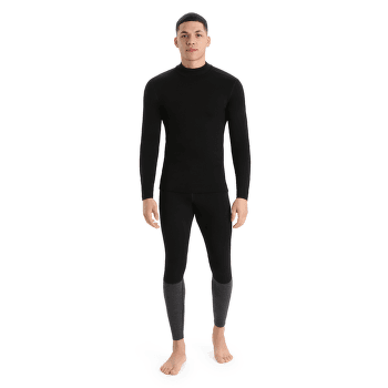 Tricou cu mânecă lungă Icebreaker 260 Tech LS Turtleneck Black