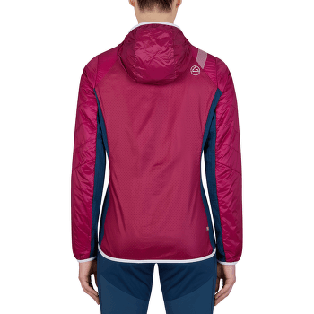Jachetă La Sportiva Aequilibrium Insulation Hoody Women Black/Malibu Blue
