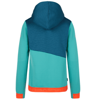 Hanorac La Sportiva METHOD HOODY Women Lagoon/Storm Blue