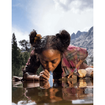 Filtru LifeStraw Peak Series Personal Water Filter Straw Dark Grey