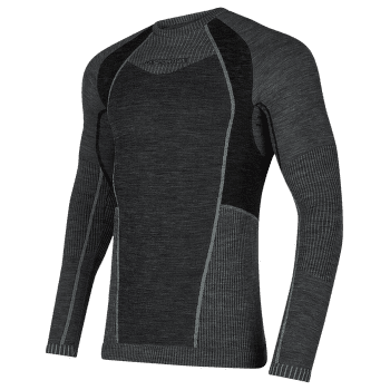 Tricou cu mânecă lungă La Sportiva WOOL70 TECH LONGSLEEVE Men Carbon/Cloud