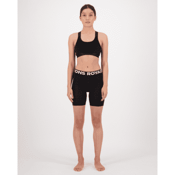 Boxeri Mons Royale LOW PRO MERINO AIR-CON BIKE SHORT LINER Black