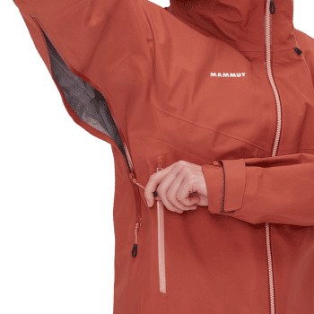 Jachetă Mammut Crater IV HS Hooded Jacket Women acacia