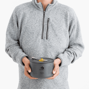 Oală Sea to Summit Frontier UL Pot - 2L Aluminium Hard Anodised Grey