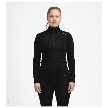 Tricou cu mânecă lungă Aclima WarmWool Polo Women Marengo/Corsai /Beige Mel./NavyBlazer