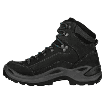 Încălțăminte Lowa Renegade Gtx Mid Wide Women asphalt/turquoise