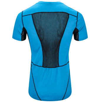 Tricou cu mânecă scurtă Aclima LightWool Sports Shirt Men Bluejay/Jet Black