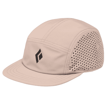 Capac Black Diamond 5-Panel Synthetic Cap Pale Mauve-Black Icon Logo