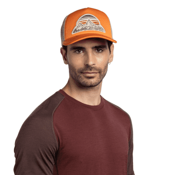 Capac Buff Trucker Cap BOUGI GINGER
