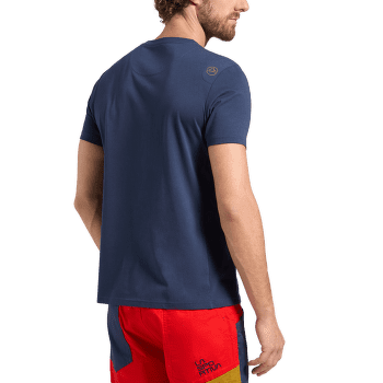 Tricou cu mânecă scurtă La Sportiva TRAIL T-SHIRT Men Night Sky/Chalk