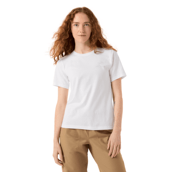 Tricou cu mânecă scurtă Arcteryx Kragg SL Cotton Emblem Crew SS Women Mallow