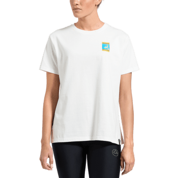 Tricou cu mânecă scurtă La Sportiva MOON CLIMB T-SHIRT Women Azalea/Redwood