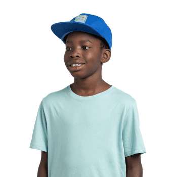 Capac Buff Snapback Cap Kids SOLID AZURE