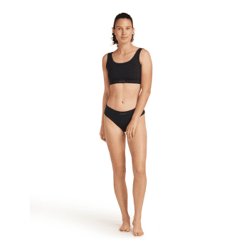 Sutien Icebreaker Merino Blend Rib Lotus Bra Women TIDAL TEAL