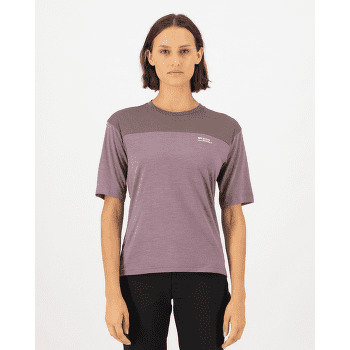 Tricou cu mânecă scurtă Mons Royale Diversion Merino Bike Jersey Short Sleeve Mauve / Iron