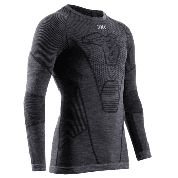 Tricou cu mânecă lungă X-Bionic SYMBIO MERINO SHIRT LS MEN Rhino Grey
