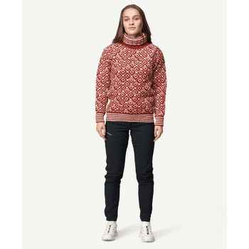 Pulover Devold Svalbard Sweater High Neck Men 020A OFFWHITE/ANTH.