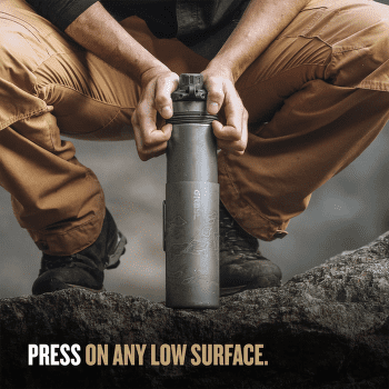Filtru Grayl GeoPress Purifier Titanium Bottle Olive Drab