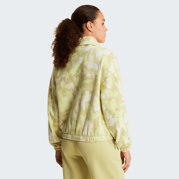 Hanorac The North Face MOUNTAIN ATHLETICS FLEECE 1/4 ZIP-PRIN Women MKO LEMON MIST PAINTED MOUNTAINS PRINT