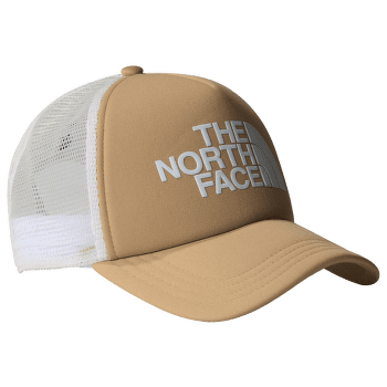 Capac The North Face TNF Logo Trucker KHAKI STONE-TNF WHITE