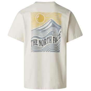 Tricou cu mânecă scurtă The North Face Mountain Escape Relaxed Short Sleeve Tee - Graphic Men WHITE DUNE