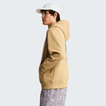 Hanorac The North Face U Mountain Celebration Relaxed Hoodie-Graphic Men Khaki Stone