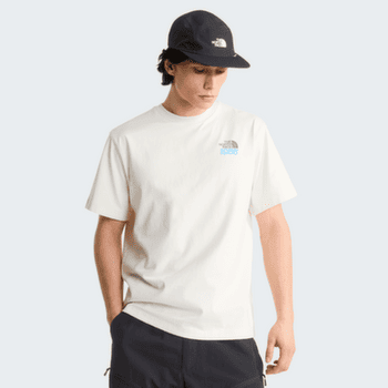 Tricou cu mânecă scurtă The North Face M 1966 Flora Relaxed Short Sleeve Tee-Graphic Men WHITE DUNE