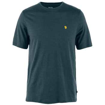Tricou cu mânecă scurtă Fjällräven Bergtagen Merino 190 SS Men Mountain Blue