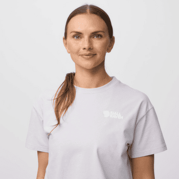 Tricou cu mânecă scurtă Fjällräven FOREST WALK T-SHIRT WOMEN Soft Jade