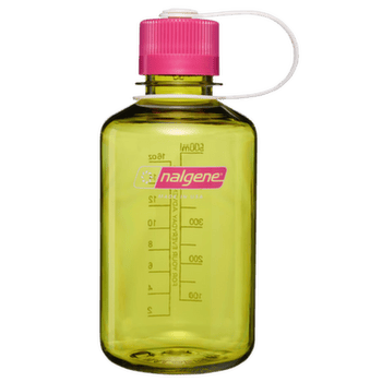 Sticlă Nalgene Narrow-Mouth 500 mL Sustain Endive w/Fuchsia Purple