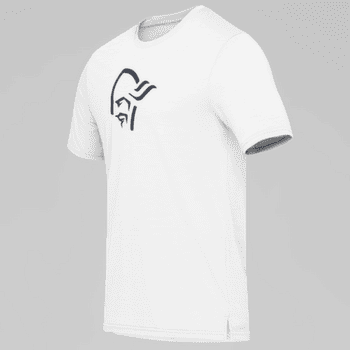 Tricou cu mânecă scurtă Norrona femund equaliser merino T-Shirt Men Snow White