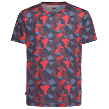 Tricou cu mânecă scurtă La Sportiva DIMENSION T-SHIRT Men Mountain Red/Onyx