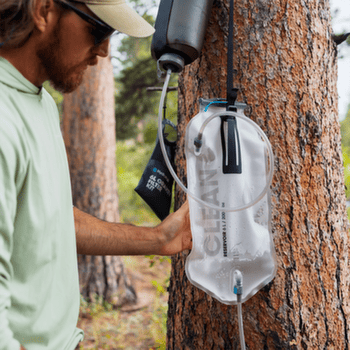 Geantă Hydrapak SEEKER+ 6L GRAVITY FILTER KIT Mammoth Grey