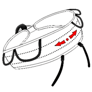 Șaua Rock Empire Streak Lady Šedá