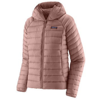 Jachetă Patagonia Down Sweater Hoody Women Moonrise Taupe