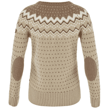 Pulover Fjällräven Övik Knit Sweater Women Fossil-Suede Brown