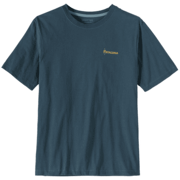 Tricou cu mânecă scurtă Patagonia WATER PEOPLE BANNER T-SHIRT Men Summit Blue