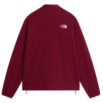 Jachetă The North Face OXARA FULL ZIP FLEECE WOMEN MVO BURGUNDY CRUSH