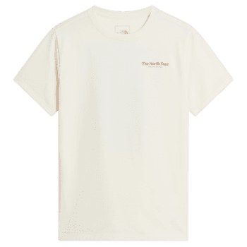 Tricou cu mânecă scurtă The North Face MONTE REGULAR SHORT SLEEVE TEE-GRAPHIC WOMEN WHITE DUNE