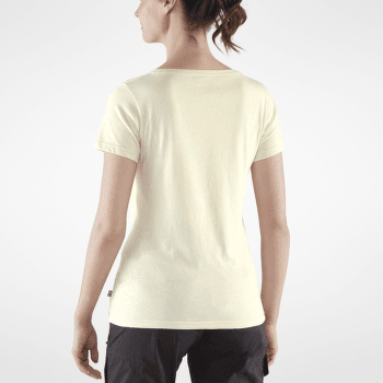 Tricou cu mânecă scurtă Fjällräven Sunrise T-shirt Women Chalk White