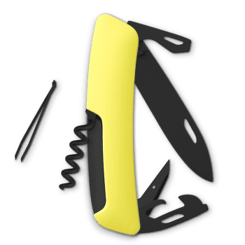 Cuțit Swiza D03 Allblack Standard Moss