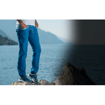 Pantaloni La Sportiva MANTRA PANT Women Black/Hibiscus