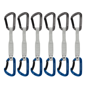 Set expres Mammut Workhorse Keylock 17 cm 6-Pack Quickdraws Grey-Blue 33275