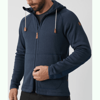 Hanorac Fjällräven Ovik Fleece Hoodie Men Dark Grey 030