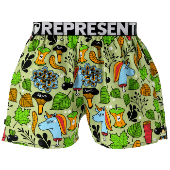 pantaloni scurți Represent EXCLUSIVE MIKE END OF UNIQUE Šedá