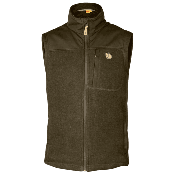 Vesta Fjällräven Buck Fleece Vest Men Dark Olive